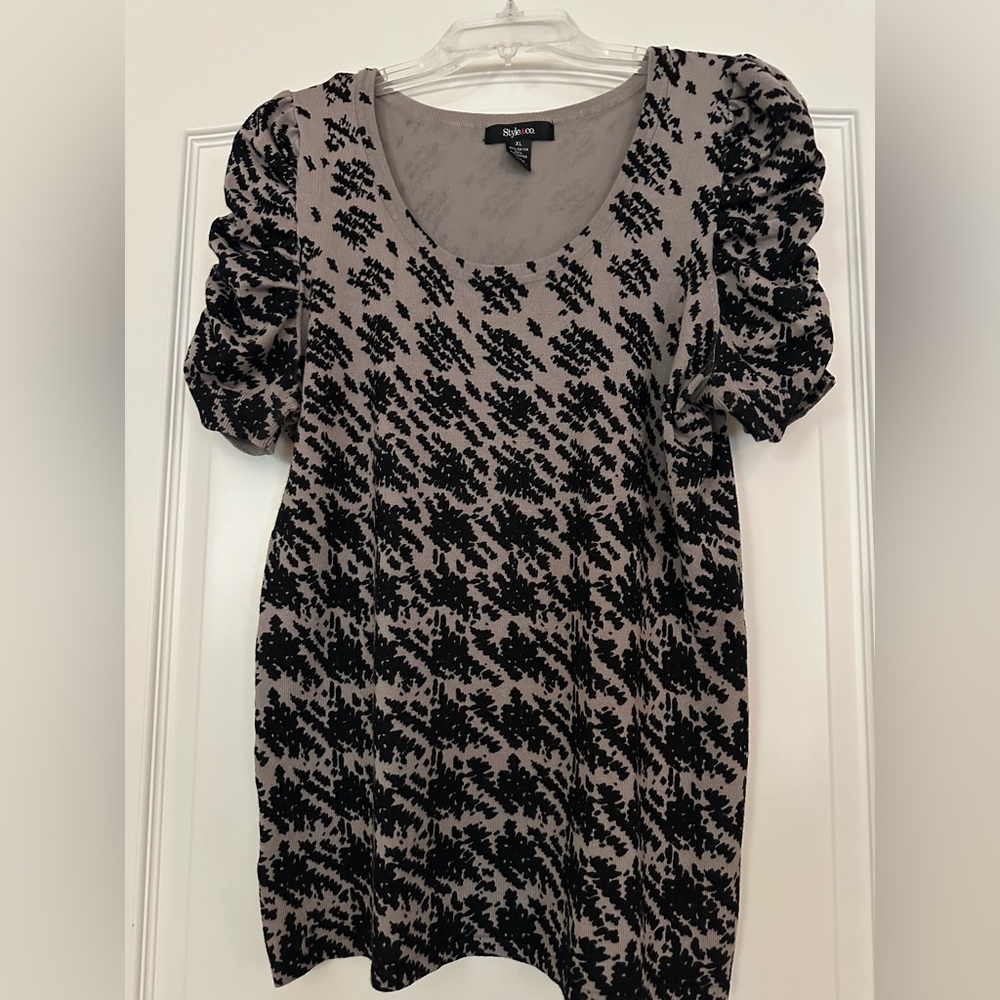 Style & Co. Shirt Sleeve Sweater